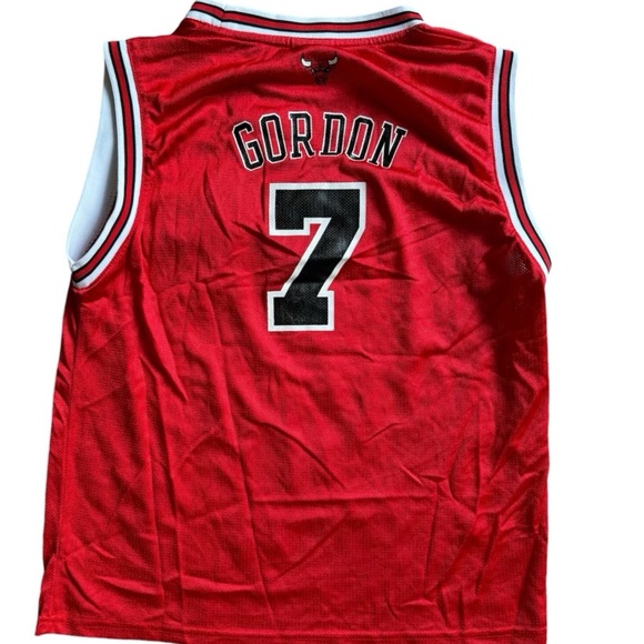 VTG Chicago Bulls #7 Ben Gordon Adidas Youth Jersey Size: XL (18-20) - Picture 3 of 7